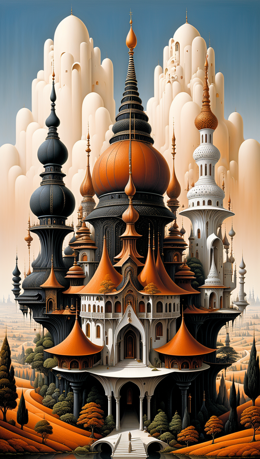 02391-1544225265-white and black and sienna landscape. beautiful, temple, minarets, fantasy, ethereal, high definition, acrylic art, intricately.png